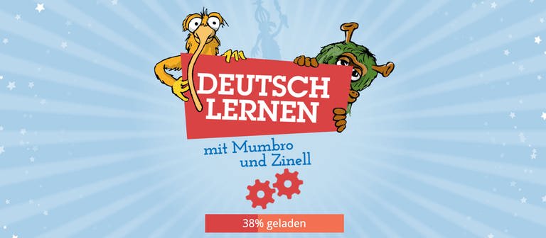 Deutsch lernen mit Mumbro und Zinell Lernspiel