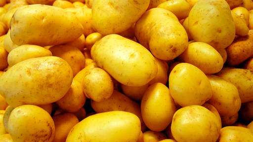 Kartoffeln verschiedener Größen