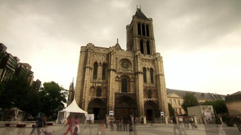 Die Abteikirche von Saint-Denis und die Kathedrale von Sens