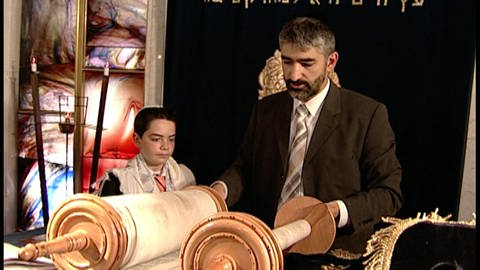 Generalprobe mit dem Rabbiner