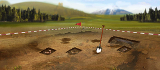 Im Lernspiel Ausgrabung am Keltengrab können Schülerinnen und Schüler keltische Schätze entdecken und mehr über die Geschichte der Kelten erfahren.