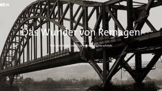 Bild von der Brücke von Remagen.