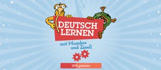 Deutsch lernen mit Mumbro und Zinell Lernspiel