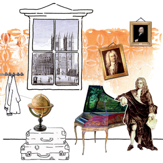 Collage zu Georg Friedrich Händel