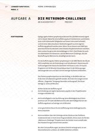 Modul 2, Aufgabe A "Die Metronom-Challenge"