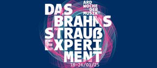 Logo des Brahms-Strauß-Experiments zur ARD Woche der Musik 2025