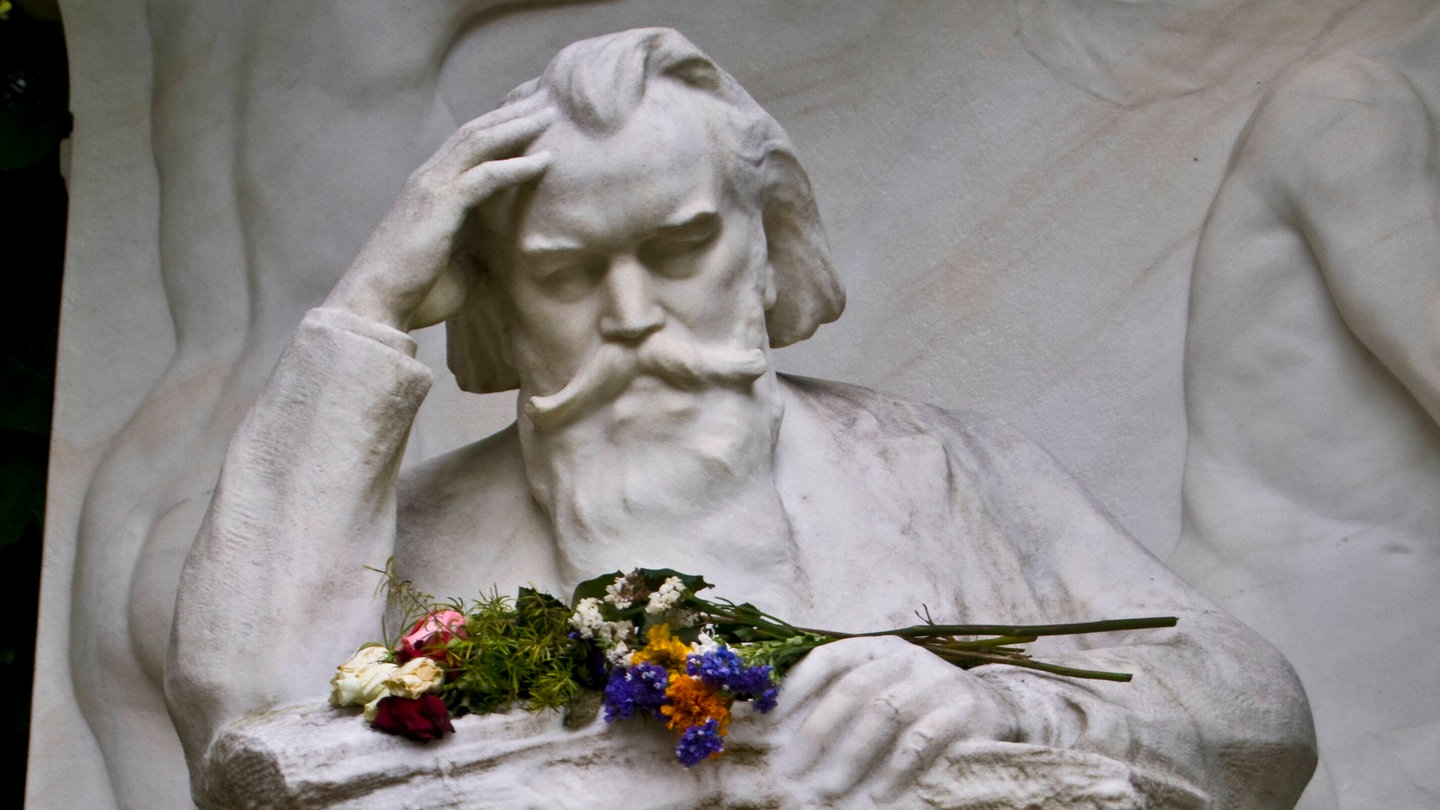 Grab von Johannes Brahms auf dem Wiener Zentralfriedhof.