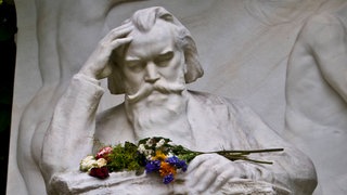 Grab von Johannes Brahms auf dem Wiener Zentralfriedhof. 