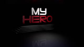 Schriftzug "My Hero"