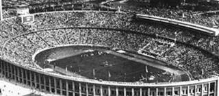 Das Berliner Olympiastadion 1936.