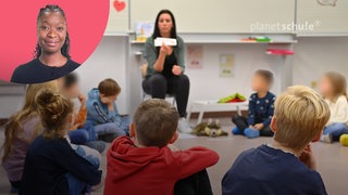 Wahl-O-Mat zur Bundestagswahl 2025: Thema Schulpolitik - Schulklasse mit Lehrerin