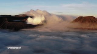 Vulkanlandschaft auf Java