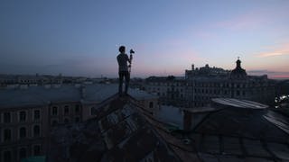 Auf den Dächern von St. Petersburg