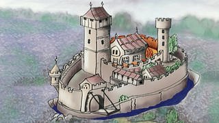 Die Burg im Mittelalter