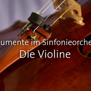 Die Violine · Instrumente im Sinfonieorchester